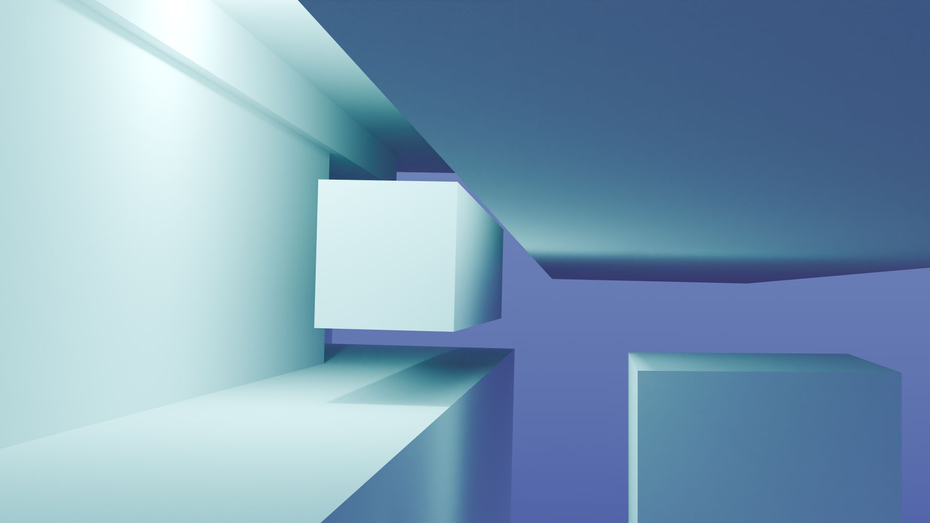 Cool calm modern minimal